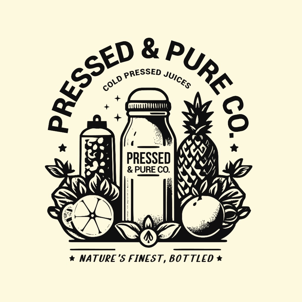 Pressed & Pure Co. Logo
